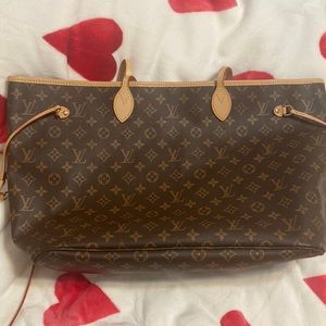 Luxury Big Brown Shoulder bag